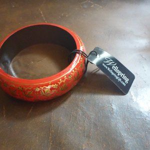 Women's Wooden Painted Bracelet Made in India